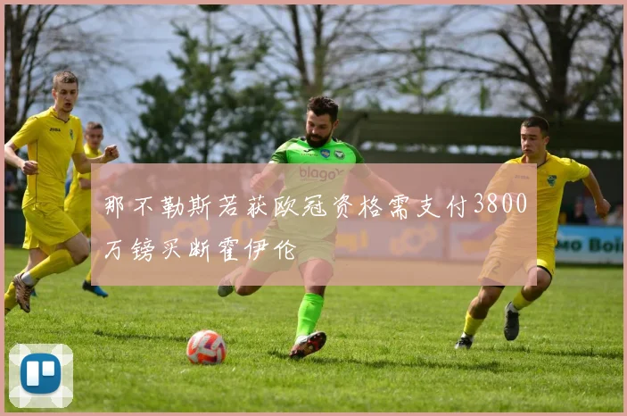 那不勒斯若获欧冠资格需支付3800万镑买断霍伊伦