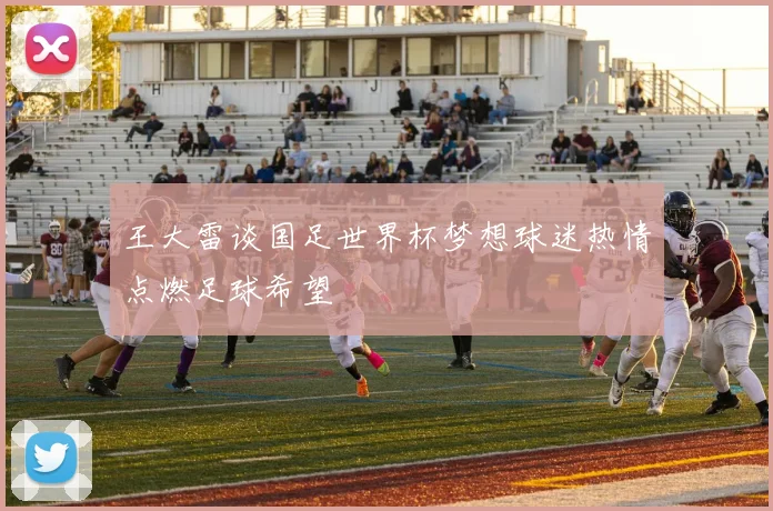 王大雷谈国足世界杯梦想球迷热情点燃足球希望